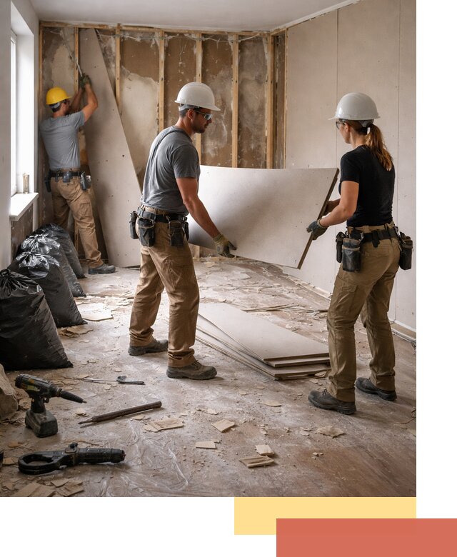 Демонтаж стеновых панелей в Калининграде быстро и аккуратно