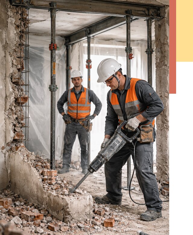 Снос несущих стен в Калининграде от 10371 руб. — демонтаж несущей стены под ключ | ОТДЕЛОЧНИК-Клн