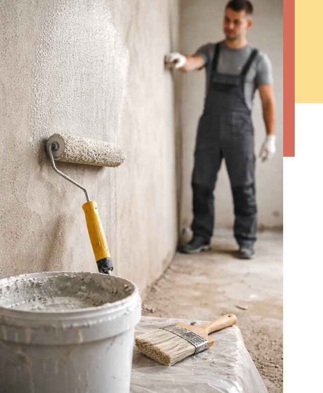 Нанесение бетоноконтакта на стены в Калининграде от 4250 руб. быстро и недорого | ОТДЕЛОЧНИК-Клн