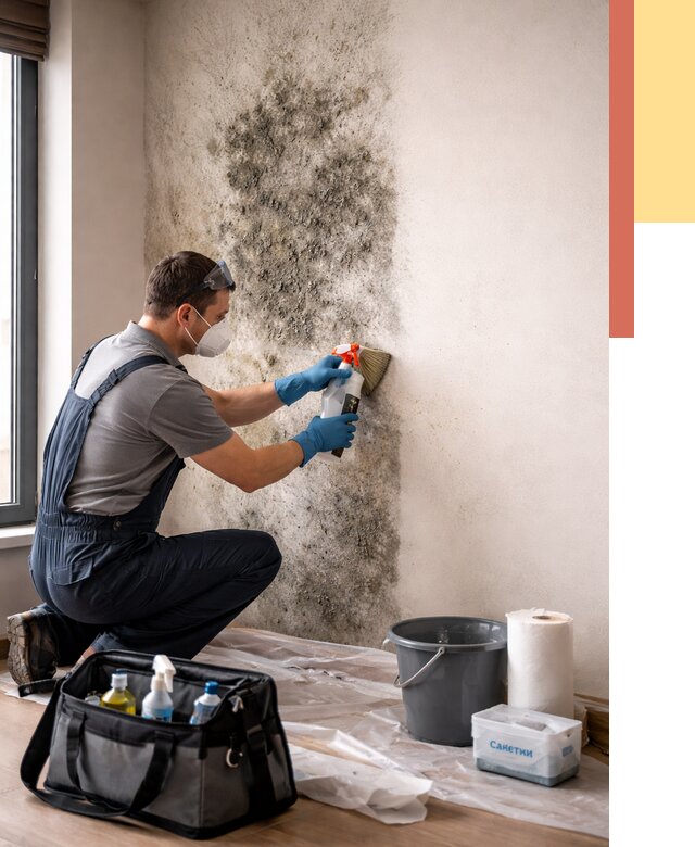 Удаление плесени со стен в Калининграде от 2175 руб. — быстро и недорого | ОТДЕЛОЧНИК-Клн