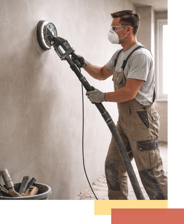 Профессиональная шлифовка стен в Калининграде быстро и качественно