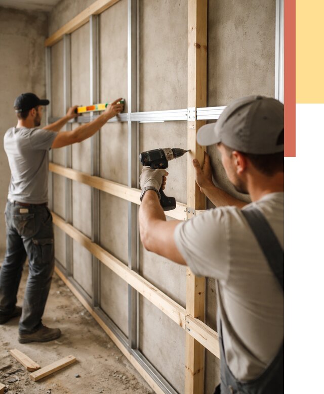 Устройство обрешетки под панели в Калининграде от 2125 руб. — монтаж под ключ | ОТДЕЛОЧНИК-Клн