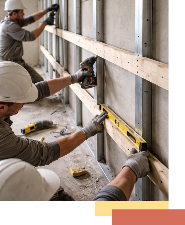 Устройство обрешетки под панели в Калининграде