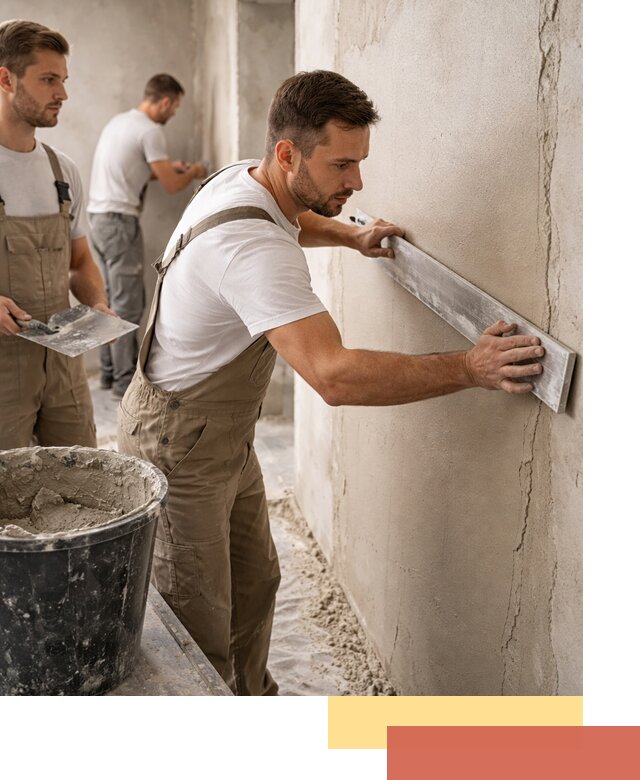 Штукатурка стен без маяков в Калининграде быстро и качественно