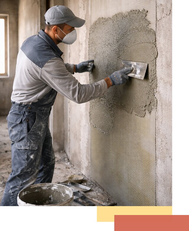 Штукатурка стен по сетке в Калининграде под ключ качественно и быстро