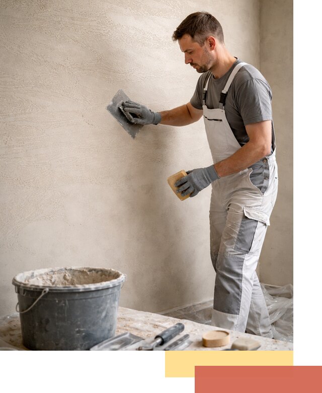 Декоративная штукатурка травертин в Калининграде для стен и потолков