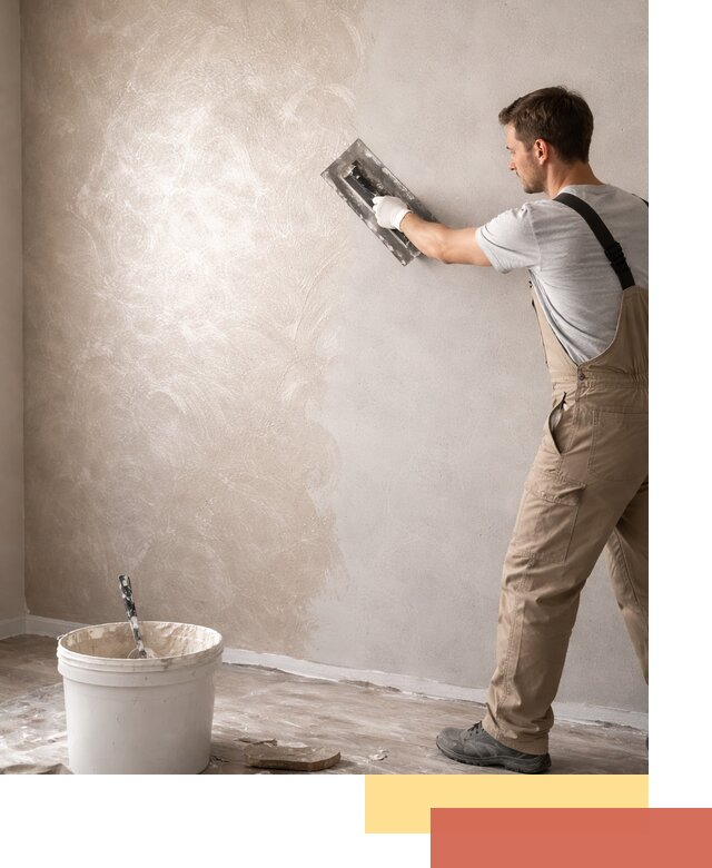 Декоративная штукатурка «Мокрый шелк» под ключ в Калининграде