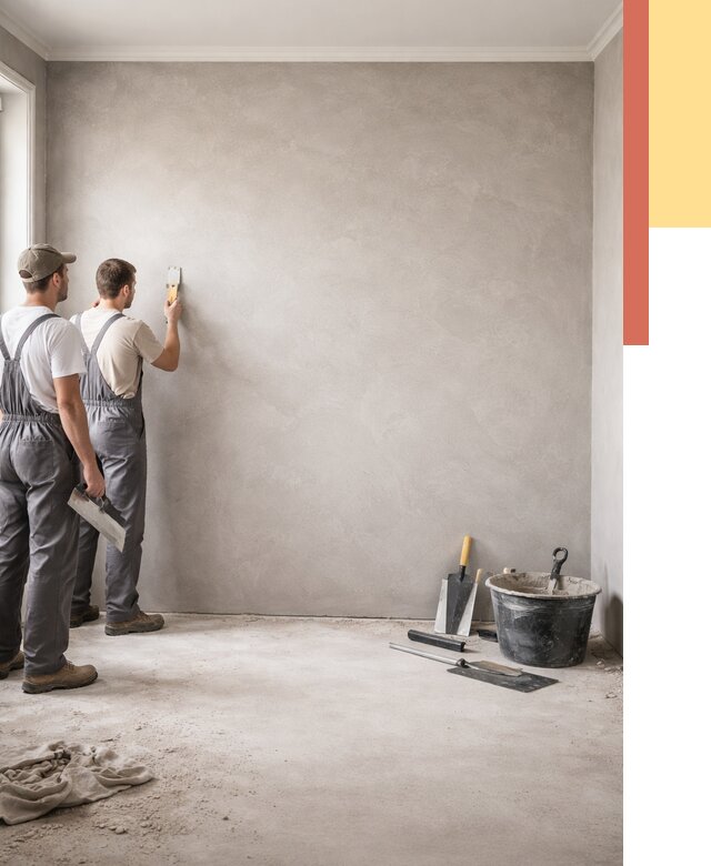 Микробетон на стены в Калининграде от 1265 руб. — нанесение и отделка | ОТДЕЛОЧНИК-Клн