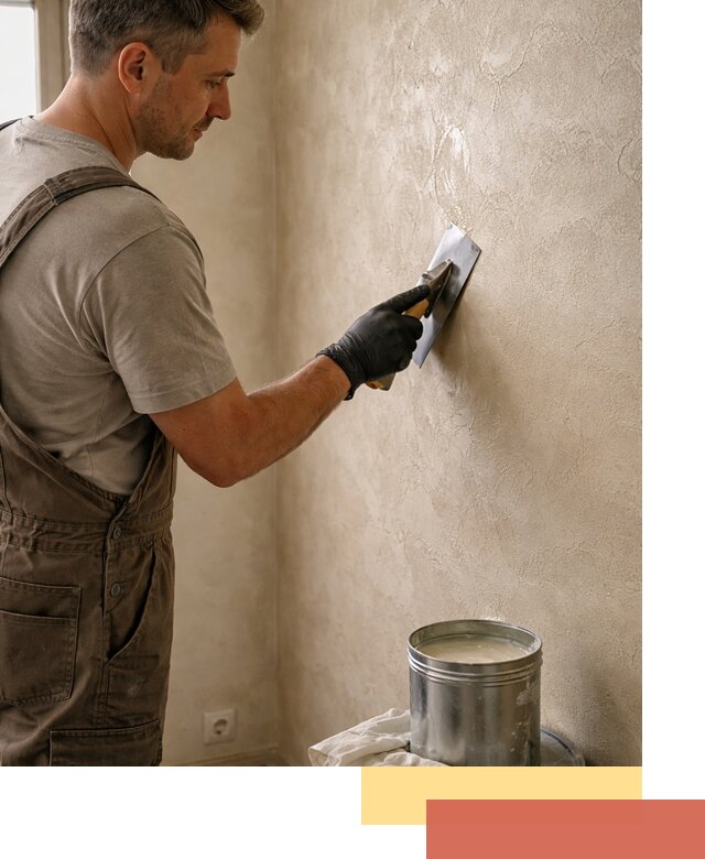 Нанесение воска на штукатурку в Калининграде для защиты и блеска