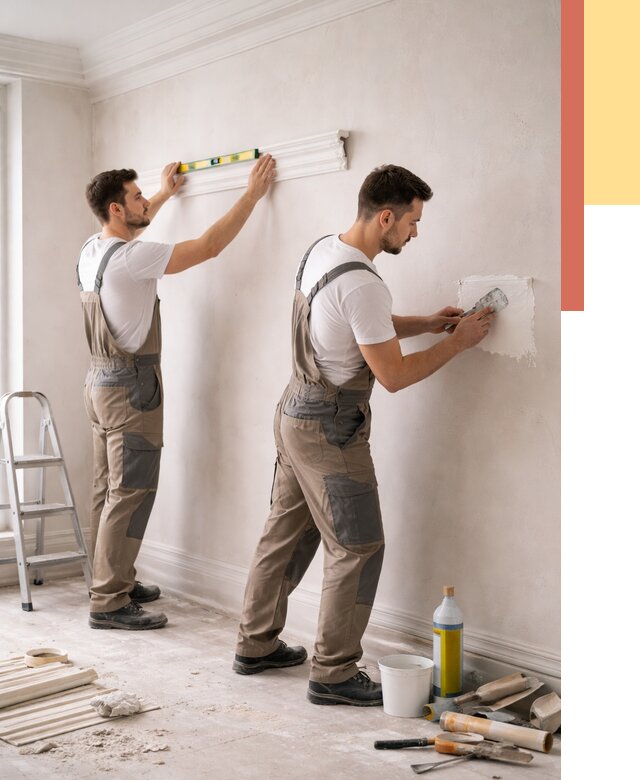 Монтаж лепнины на стены в Калининграде от 4553 руб. — недорого, быстро | ОТДЕЛОЧНИК-Клн