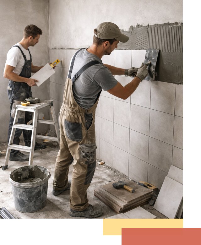 Укладка плитки на стены в Калининграде профессионально и надежно