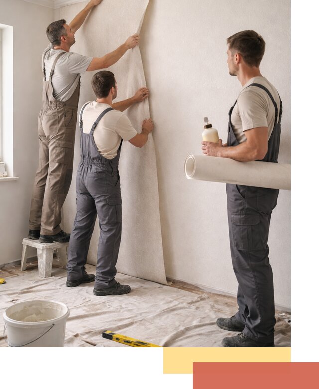 Оклейка стен обоями в Калининграде — качественно и профессионально