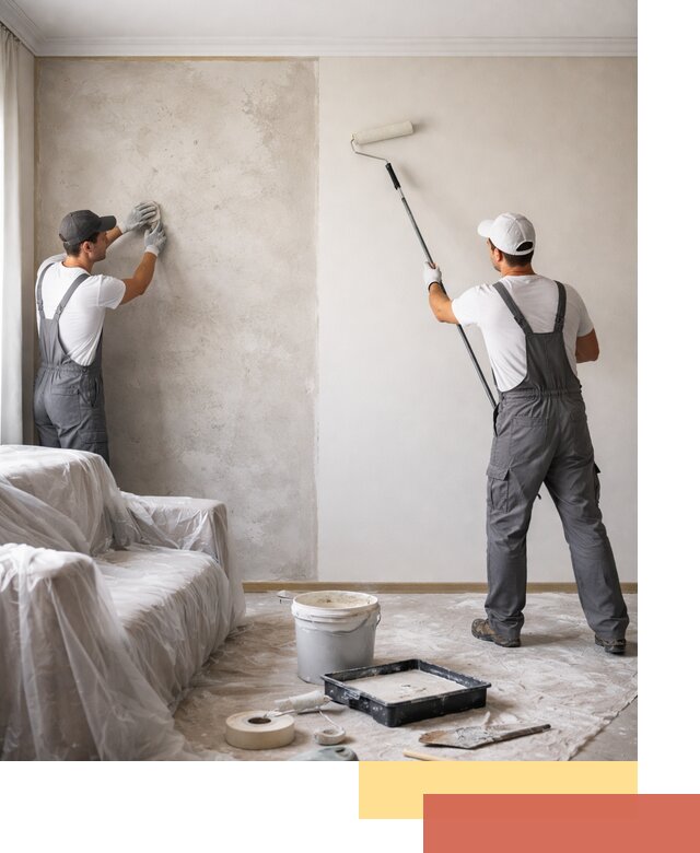 Покраска стен антивандальной краской в Калининграде