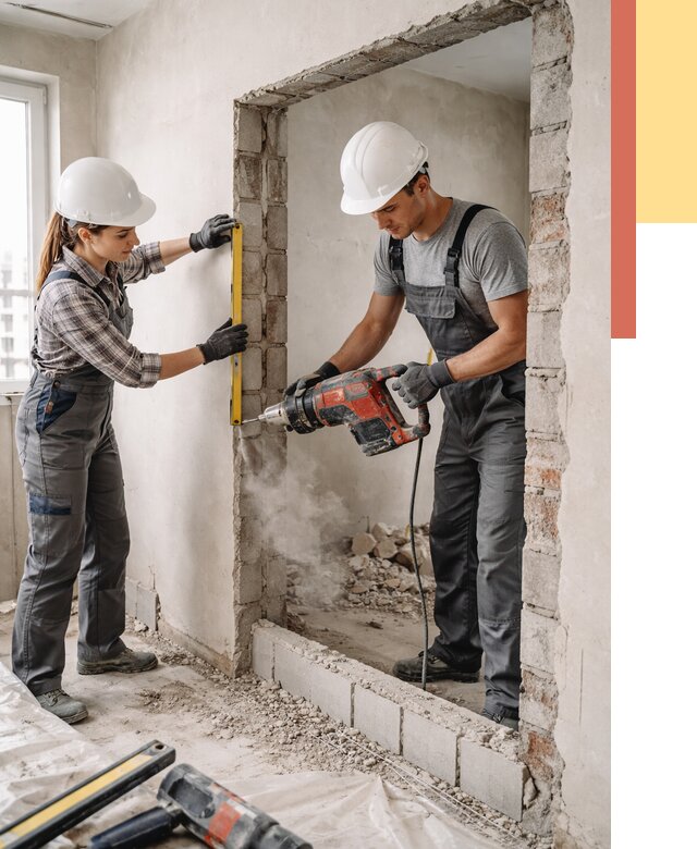 Создание проемов в стенах в Калининграде от 6577 руб. — алмазная резка и расширение | ОТДЕЛОЧНИК-Клн