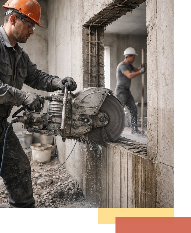 Алмазная резка проемов в Калининграде быстро и точно