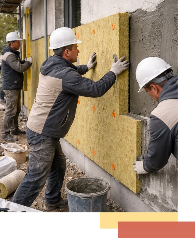 Утепление стен минватой в Калининграде — тепло и звукоизоляция