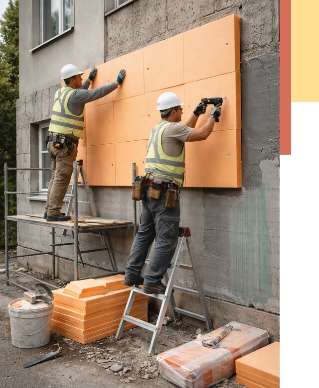 Утепление стен пеноплексом в Калининграде от 1872 руб./м2 — быстро и недорого | ОТДЕЛОЧНИК-Клн