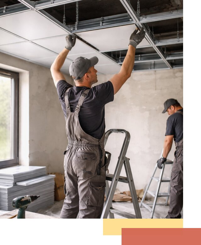 Монтаж кассетного потолка в Калининграде качественно и быстро