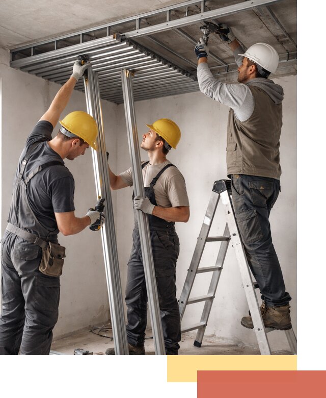 Монтаж реечного потолка под ключ в Калининграде