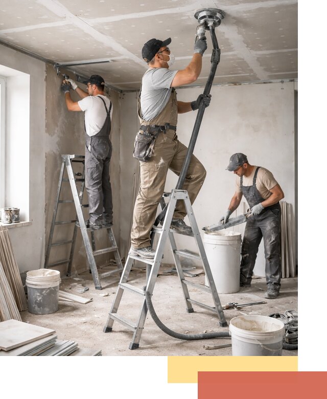 Ремонт потолка из гипсокартона в Калининграде: быстрый и качественный монтаж