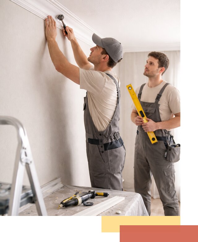 Монтаж потолочного плинтуса в Калининграде качественно и быстро