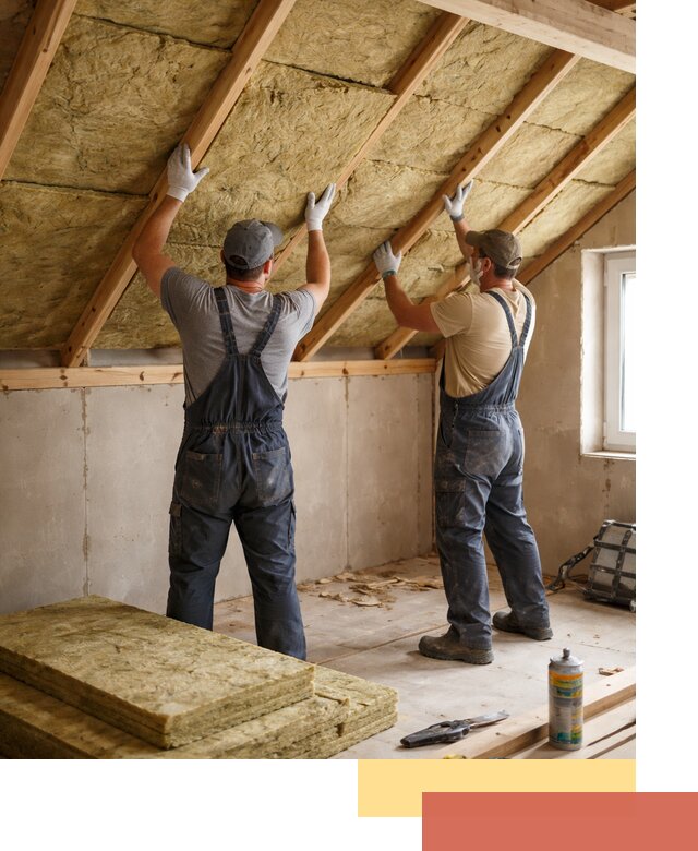 Утепление потолка минеральной ватой в Калининграде